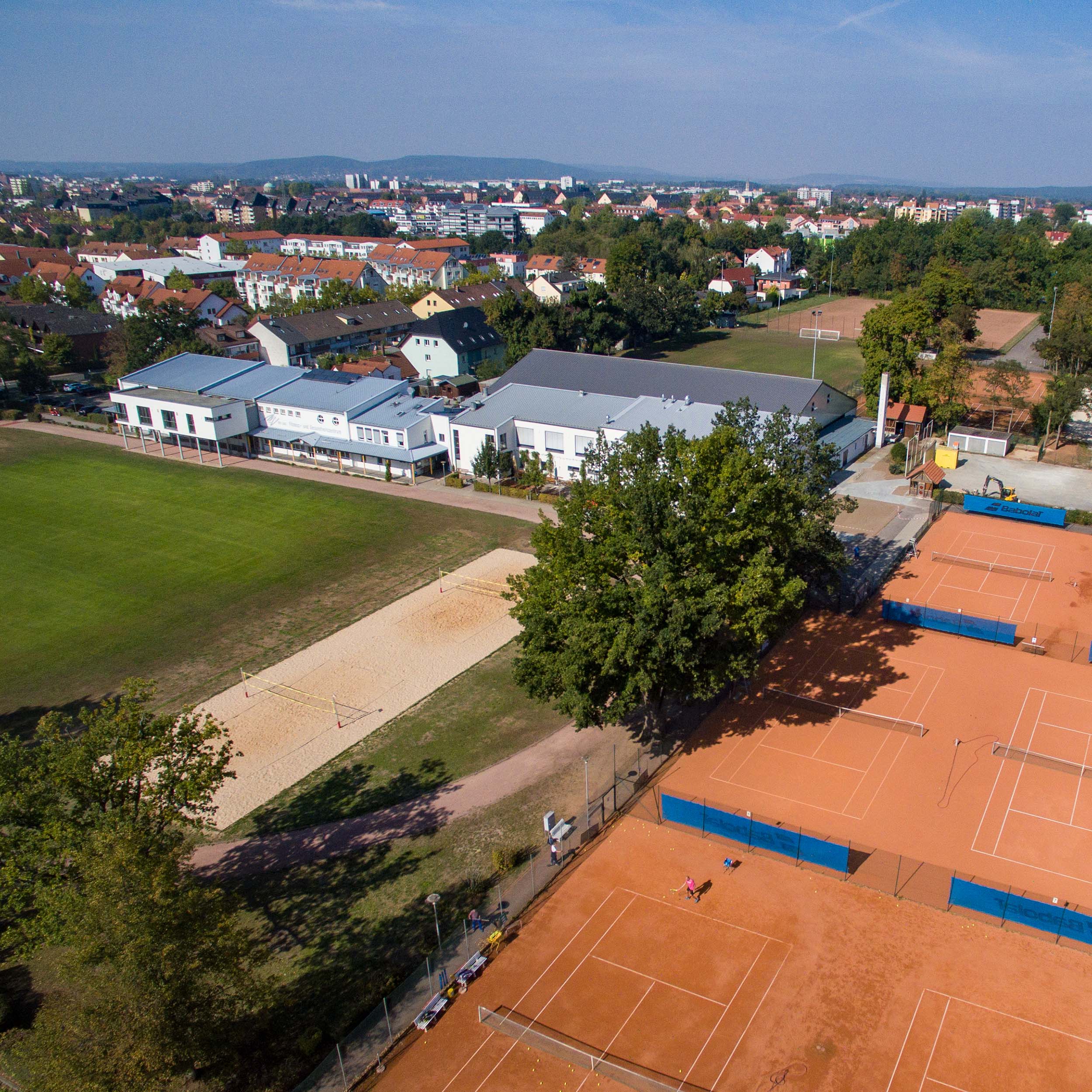 Partner und Haupttrainingsort der Tennisschule